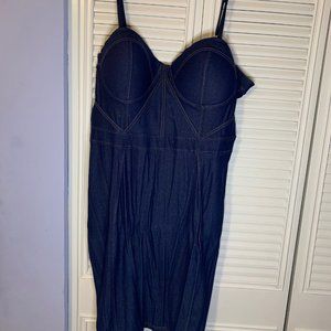Denim Mini Dress